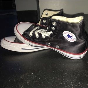 Satin Chuck Taylor's